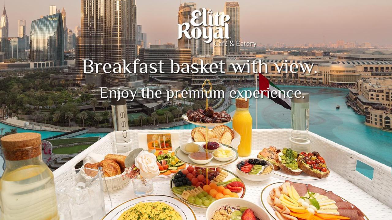 Elite Royal Apartment: Burj Khalifa View & 3-Bedroom Luxury Dubai Exterior photo