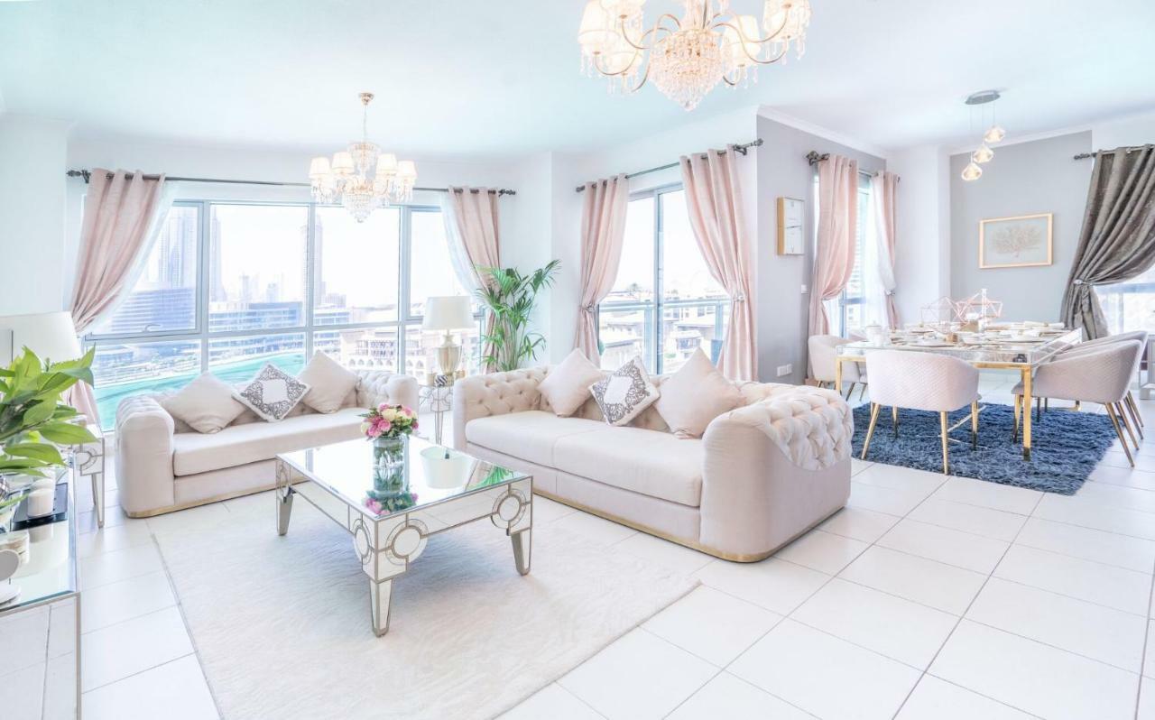 Elite Royal Apartment: Burj Khalifa View & 3-Bedroom Luxury Dubai Exterior photo