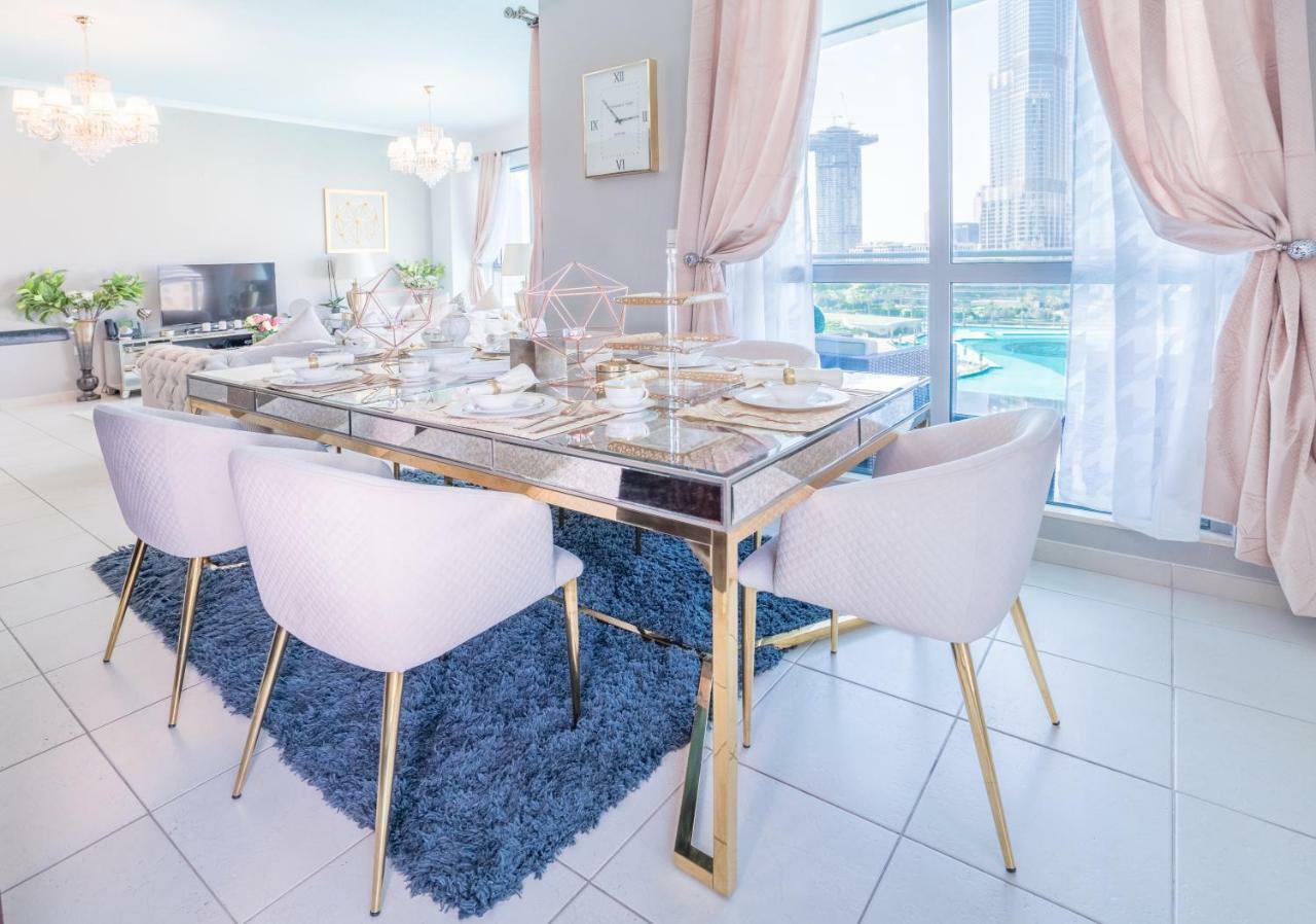 Elite Royal Apartment: Burj Khalifa View & 3-Bedroom Luxury Dubai Exterior photo